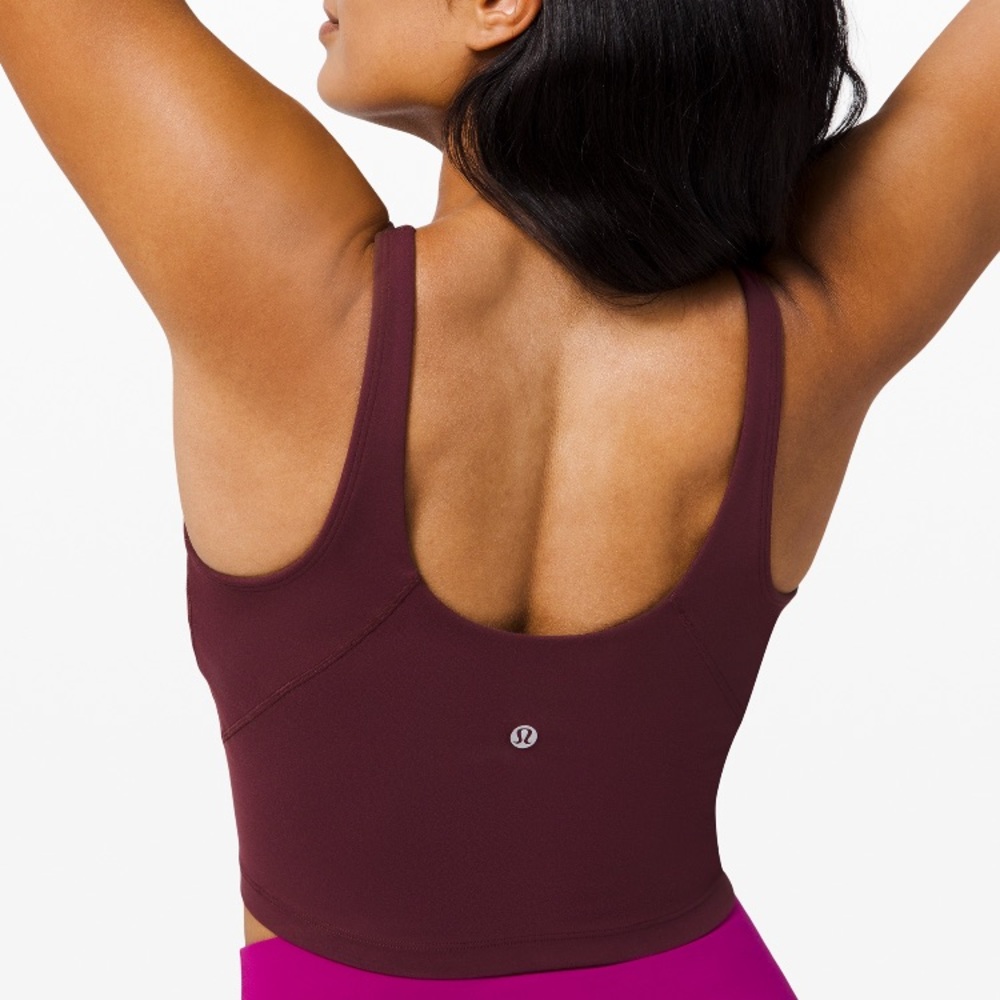 Lululemon align tank cassis (maroon) size 2 NWT - Picture 5 of 7